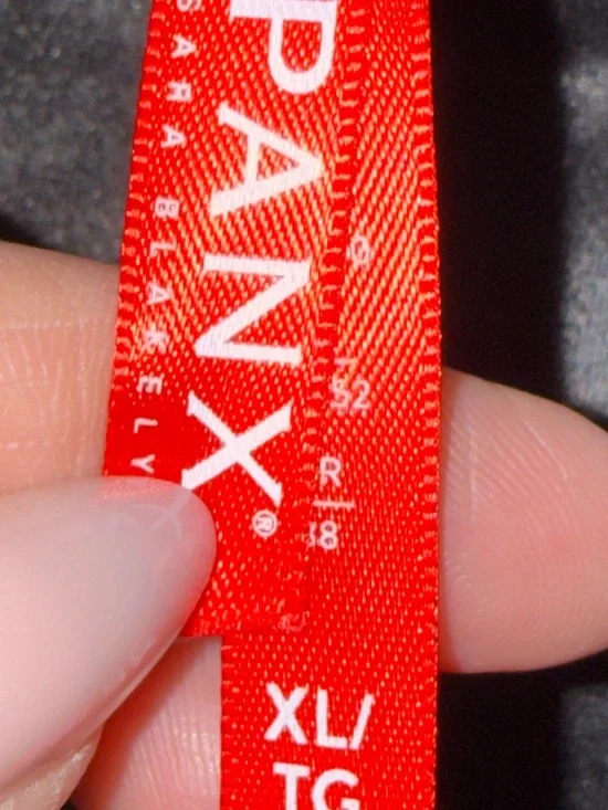 SPANX Black Casual  Faux-Leather High-Rise Leggings XL 173 - Picture 5 of 5